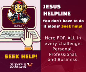 Jesus Helpline: You don't have to do it alone; seek help!