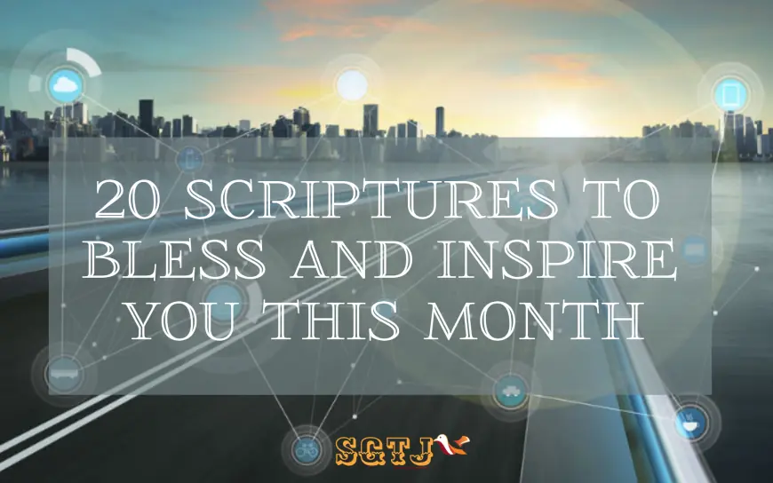 20 scriptures to bless and inspire you this September