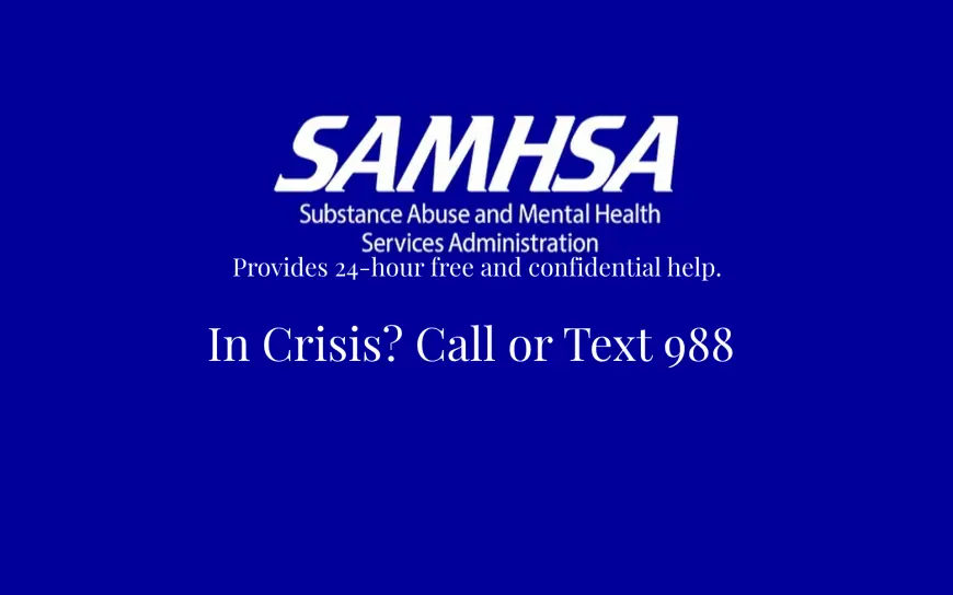 SAMHSA - In Crisis? Call or Text 988